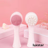 Brosse nettoyante double face en silicone pour le visage